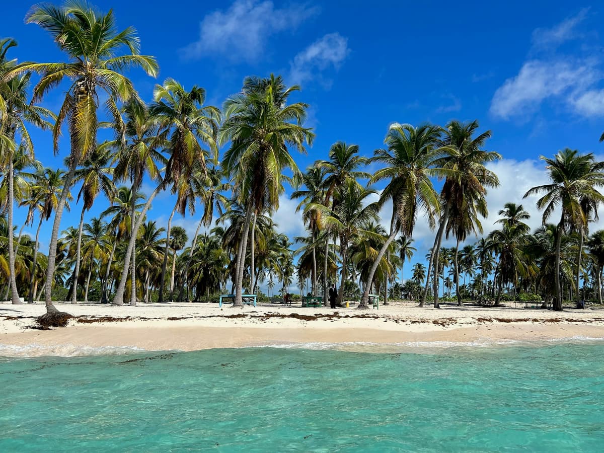Saona Island yacht charter and boat rental destination from Casa de Campo